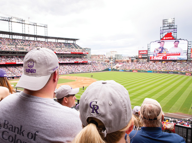 UNC Day at The Rockies