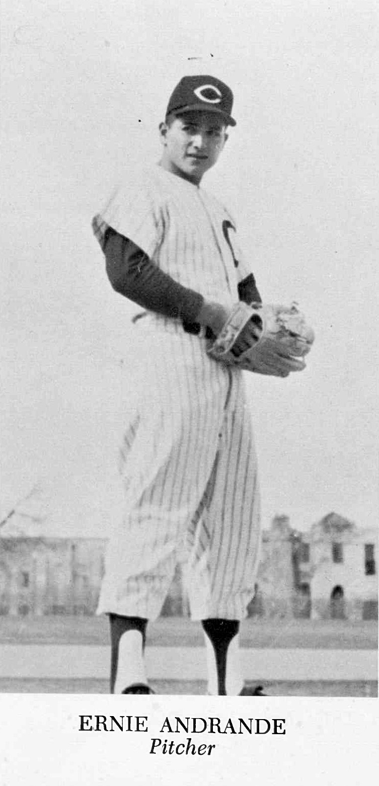 Ernia Rangel as pitcher for the UNC Bears Baseball team.