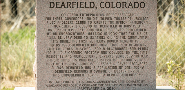 Dearfield Colorado