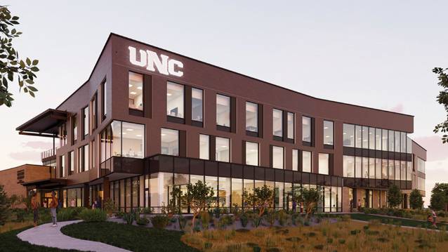 A render of the upcoming College of Osteopathic Medicine