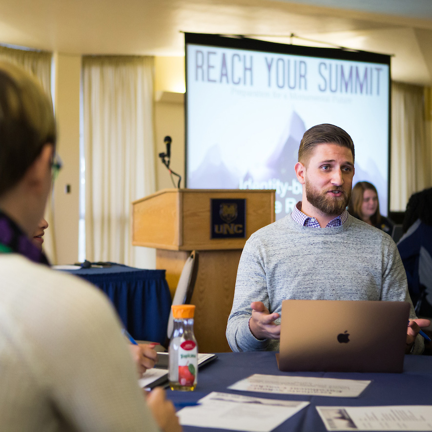 Reach Your Summit event hosted at the University Center